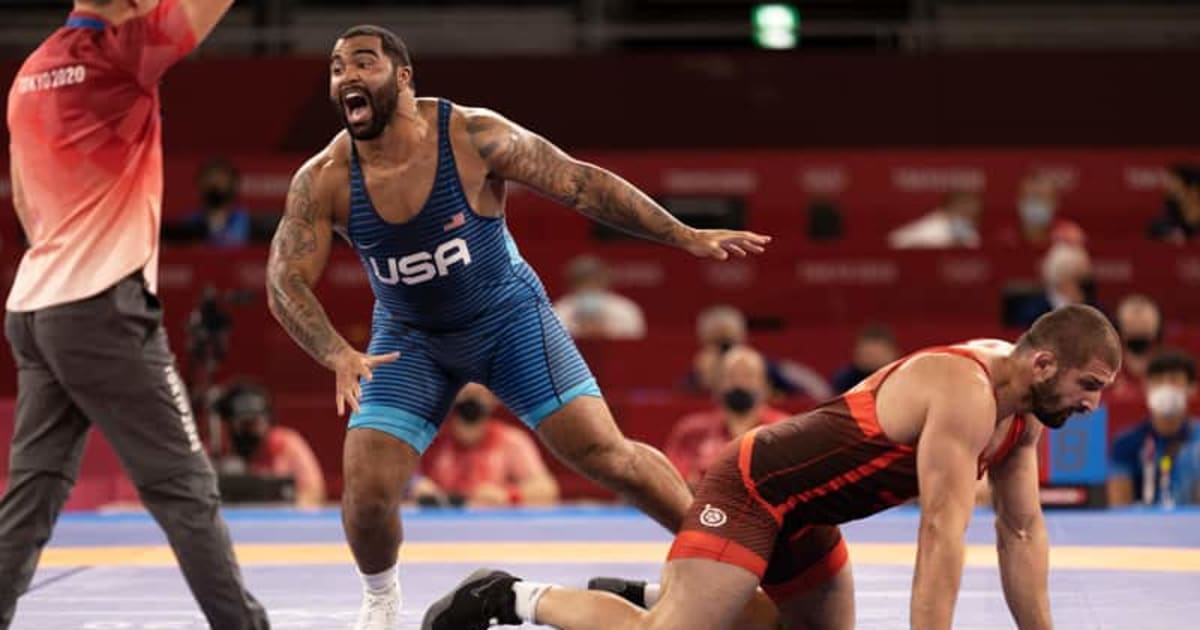 USA Wrestling Gable Steveson claims men’s freestyle Olympic gold